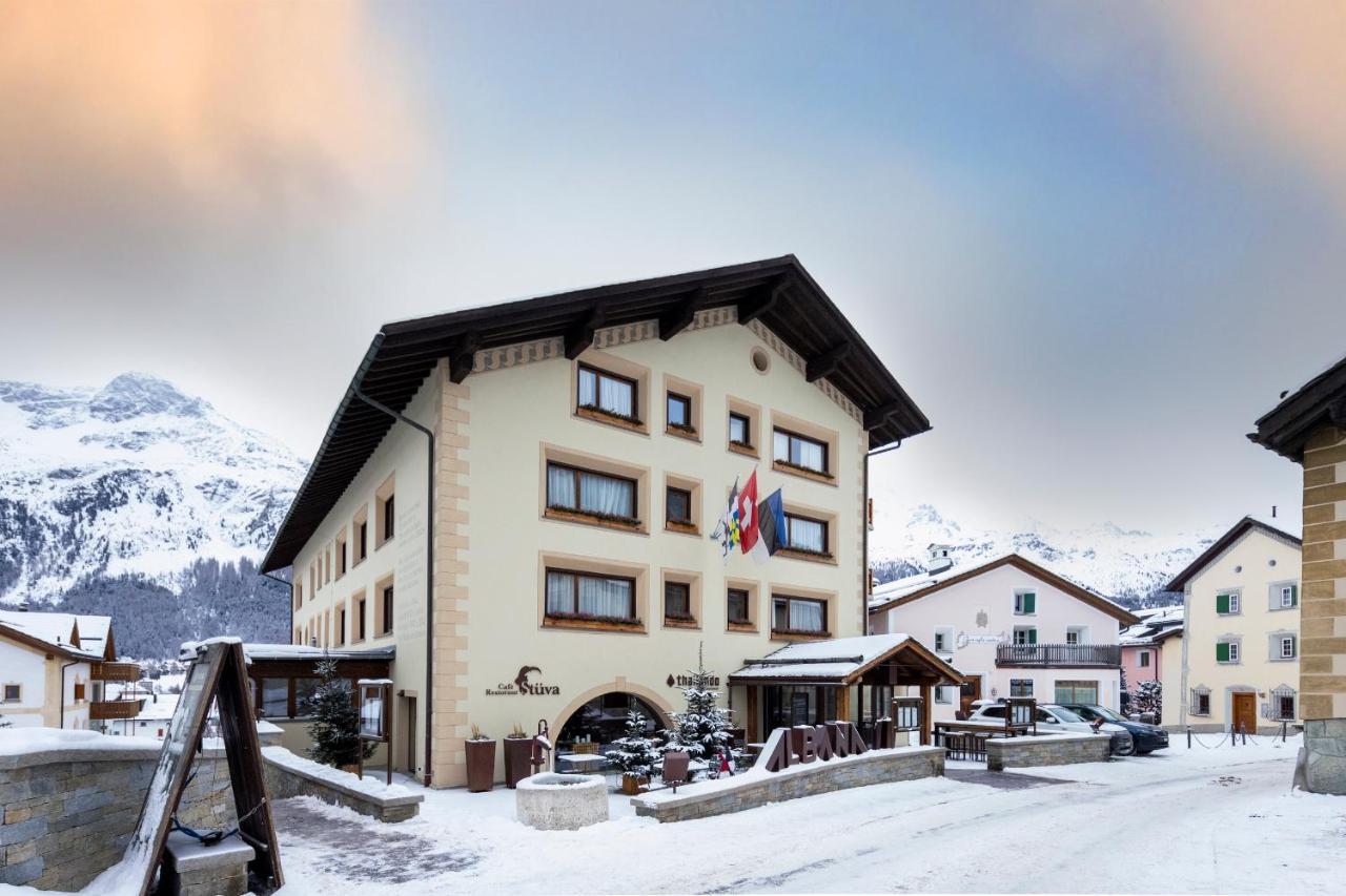 Albana Hotel Silvaplana Eksteriør bilde
