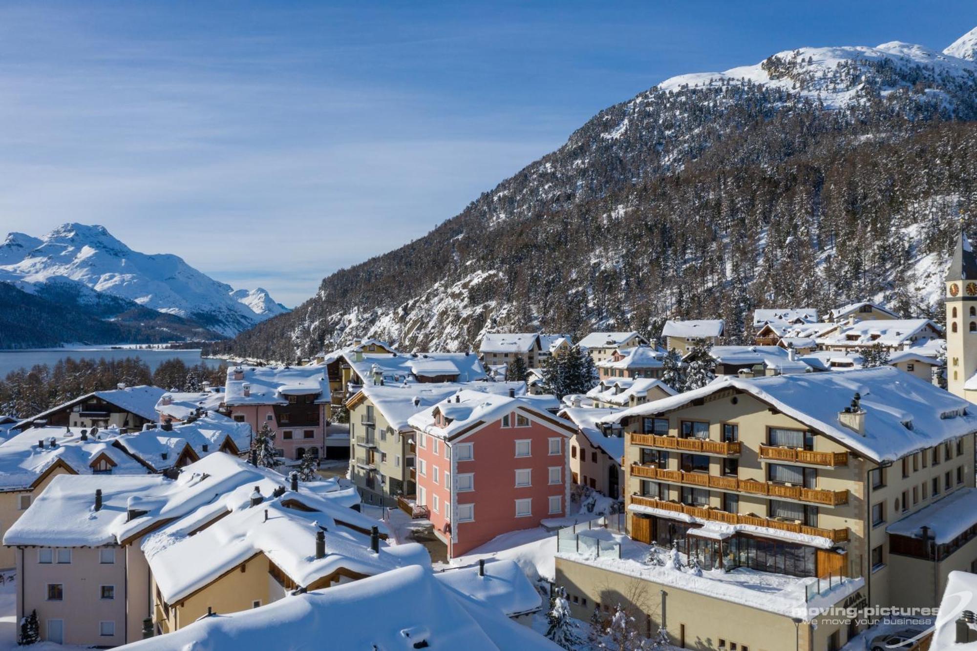 Albana Hotel Silvaplana Eksteriør bilde