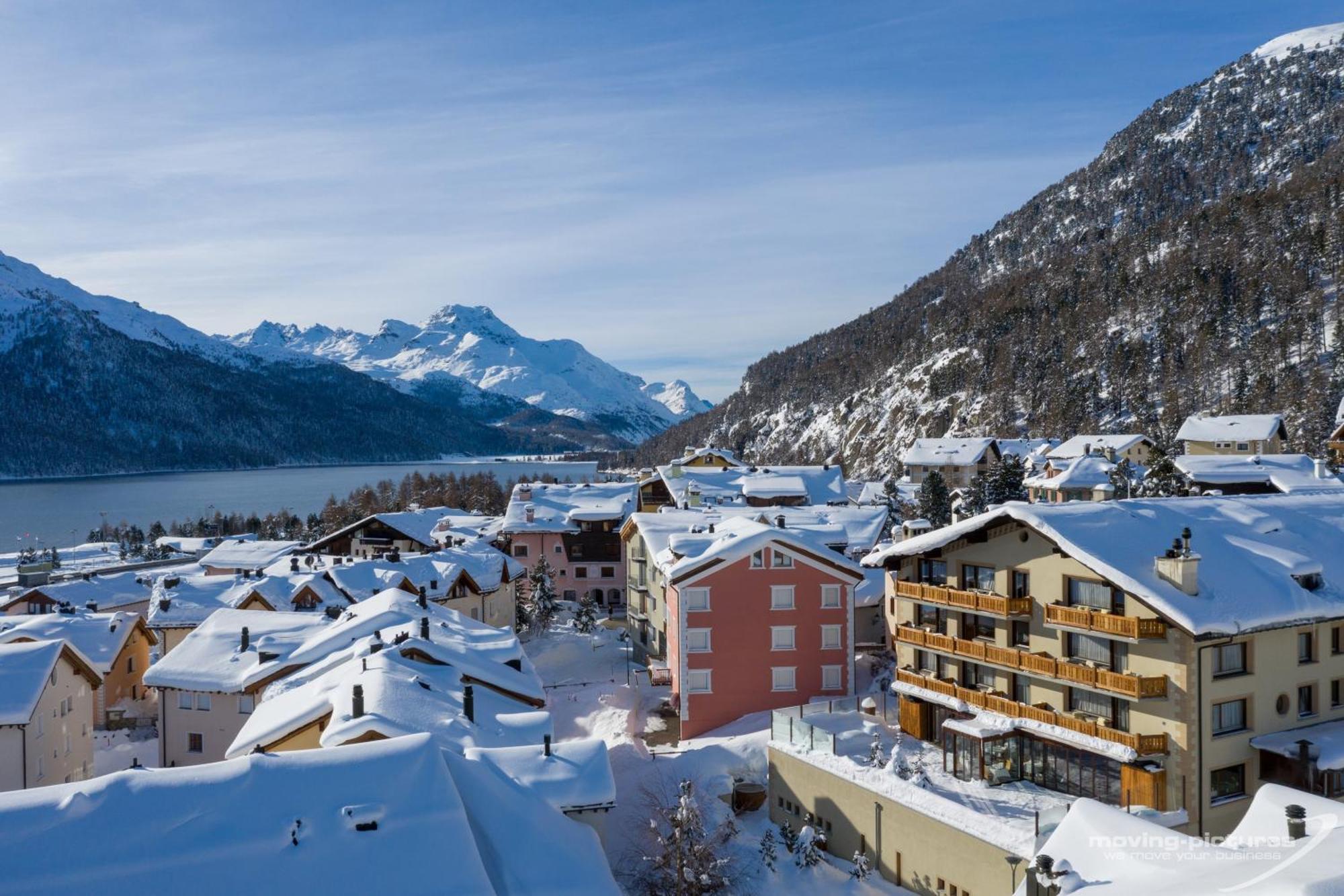 Albana Hotel Silvaplana Eksteriør bilde