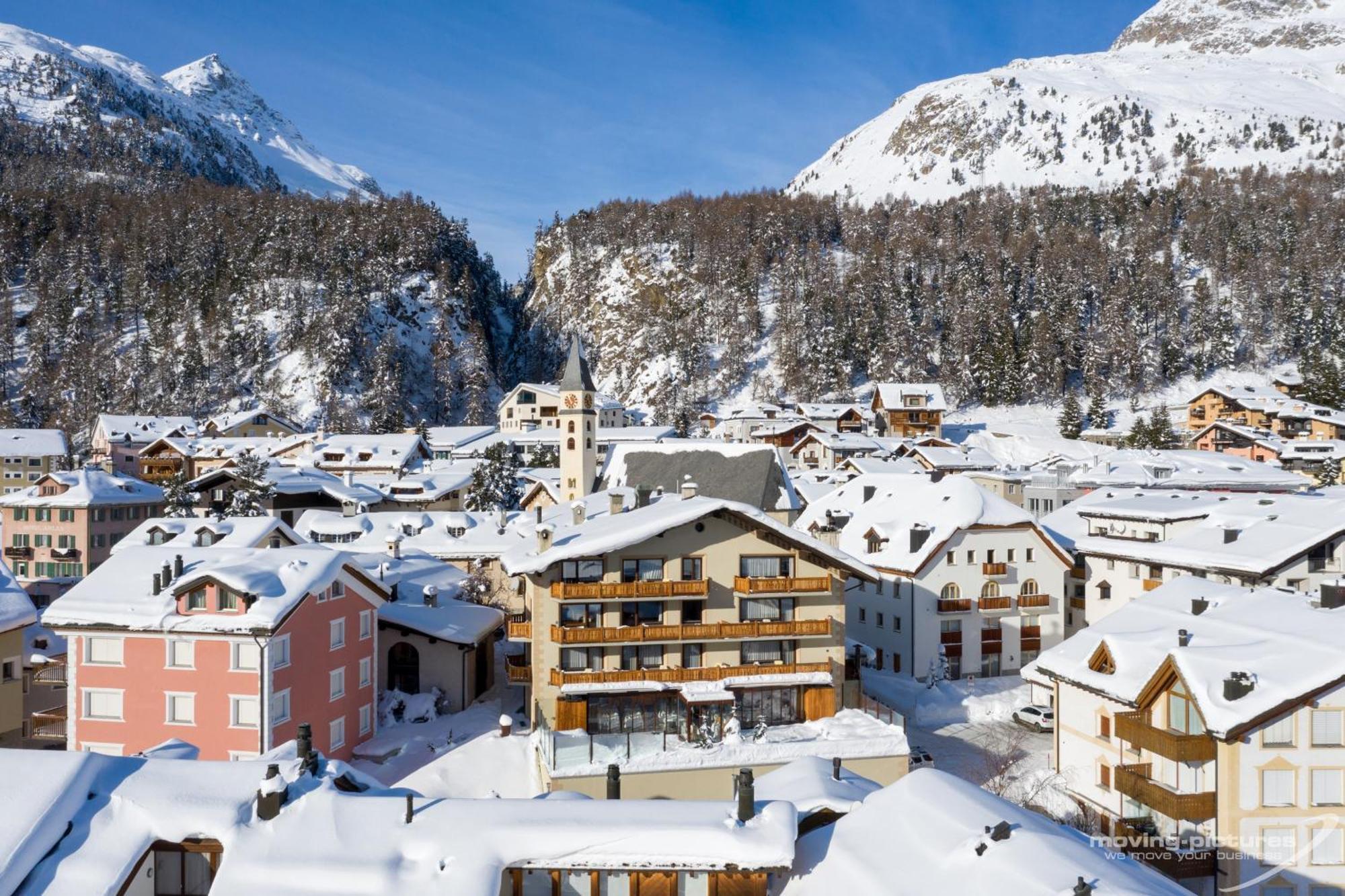 Albana Hotel Silvaplana Eksteriør bilde